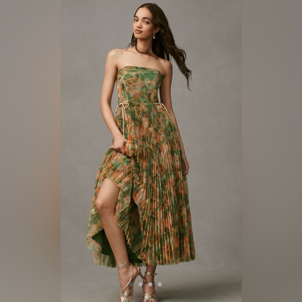 Hutch "Costella" Pleated Gown- Size 4- NWT!! $398